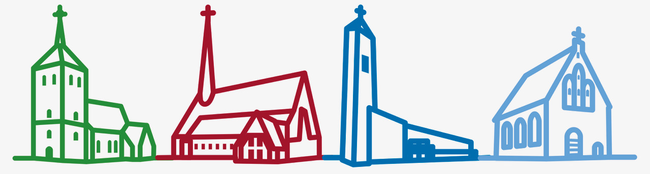 Kirchengemeinde Schwartau Banner 4 Kirchen